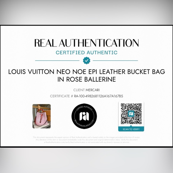 Louis Vuitton Neo Noe Epi In Rose Ballerine - Picture 14 of 14